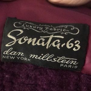 Purple vintage famous Barr coat